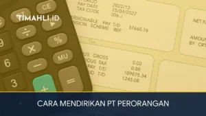 Cara Mendirikan PT Perorangan